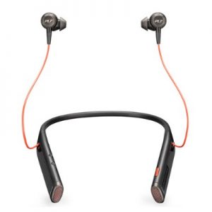 Plantronics 211718-01 Voyager 6200 UC Neckband Headset - Bluetooth Wireless USB-C Adapter Active Noise Canceling Dynamic Mute Alert Incoming-call