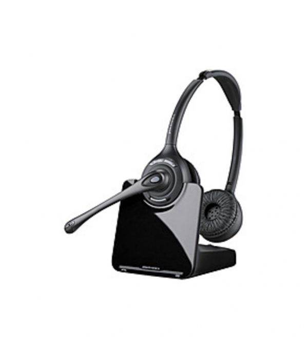 Plantronics CS500 XD SERIES 88285-01 CS520-XD Over-the-head Headset - Binaural - 900 MHz - Noise-Cancelling Microphone