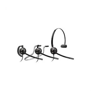 Plantronics Customer Service Headset - Mono - Proprietary - Wired - Over-the-head, Behind-the-neck, Over-the-ear - Monaural - Supra-aural - Noise Canc