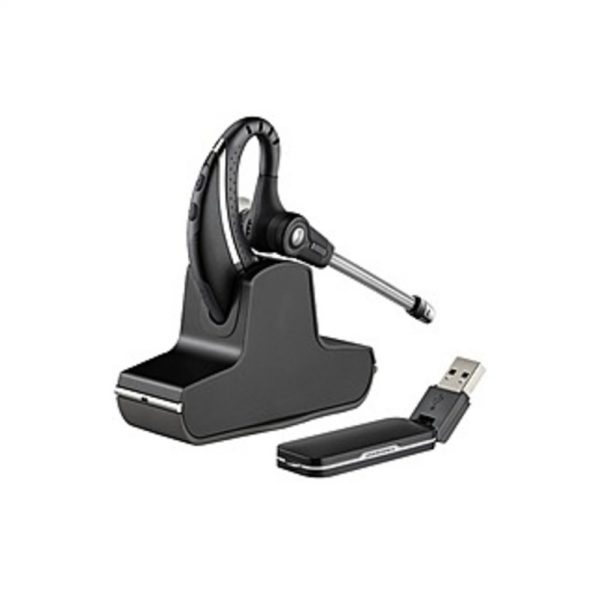 Plantronics Savi 430 - Mono - Wireless - DECT - 300 ft - Over-the-ear - Monaural - Open - Noise Cancelling Microphone