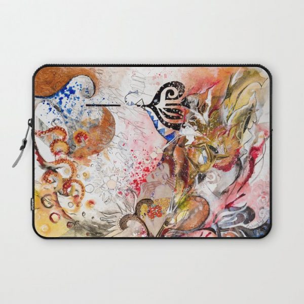 Pompeii Computer Cover by Drawing By Night - Laptop Sleeve - 13"