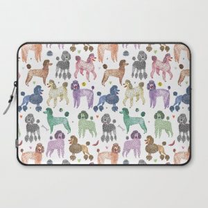 Poodles by Veronique de Jong Computer Cover by Veronique de Jong - Laptop Sleeve - 15"