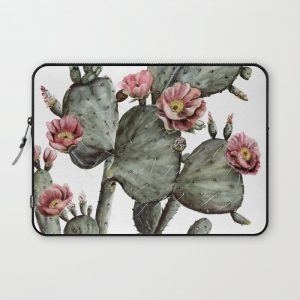 Prickly Pear Cactus Painting Computer Cover by Shealeen Louise - Laptop Sleeve - 13"