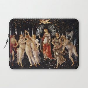 Primavera, Botticelli Computer Cover by Historia Fine Art Gallery - Laptop Sleeve - 13"