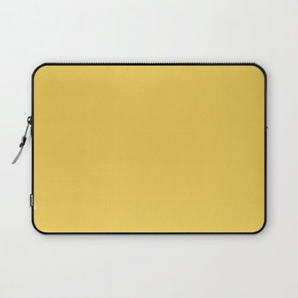 Primrose Yellow | Pantone Fashion Color Spring : Summer 2017 | Solid Color | Computer Cover by Eclectic at HeART - Laptop Sleeve - 13"