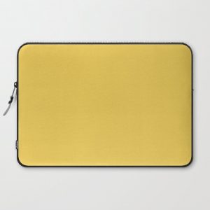 Primrose Yellow | Pantone Fashion Color Spring : Summer 2017 | Solid Color | Computer Cover by Eclectic at HeART - Laptop Sleeve - 15"