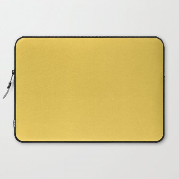 Primrose Yellow | Pantone Fashion Color Spring : Summer 2017 | Solid Color | Computer Cover by Eclectic at HeART - Laptop Sleeve - 15"