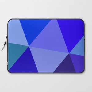 Prismatika Shades of Blue Computer Cover by MORE by Jamie Preston - Laptop Sleeve - 15"