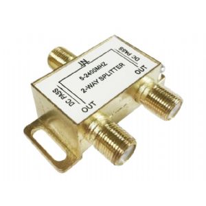 Professional Cable - Satellite antenna splitter - F connector (F) to F