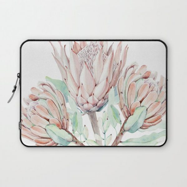 Protea #society6 #buyart Computer Cover by Wheimay - Laptop Sleeve - 13"