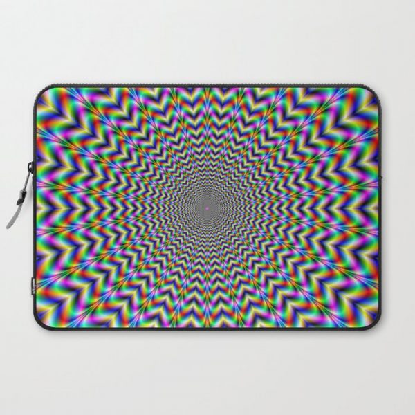 Psychedelic Love Computer Cover by Objowl - Laptop Sleeve - 15"