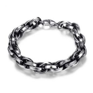 Punk Stainless Steel Chain Bracelet