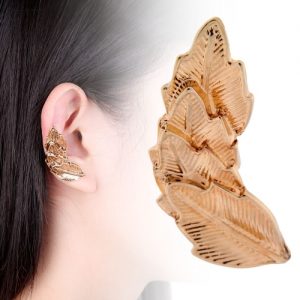 Punk Wing Alloy Earring Clip for Women Fashion Jewelry