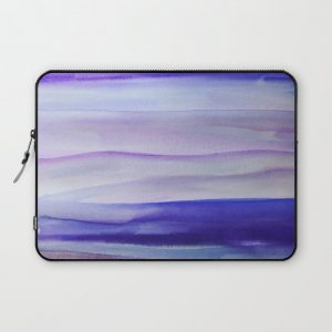 Purple Mountains' Majesty Computer Cover by ROSEMARYANN - Laptop Sleeve - 13"