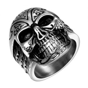 R060-8 Stylish wholesale various styles 316L stainless steel punk ring