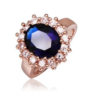 R392-8 WholesaleHigh QualityNickle Free AntiallergicNew Fashion Jewelry 18K Real Gold PlatedRing For Women Free Shipping