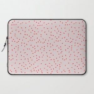 RED SPRINKLES Computer Cover by KIND OF STYLE - Laptop Sleeve - 15"