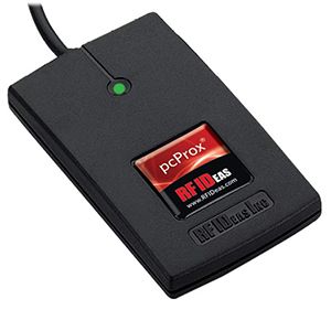 RF Ideas pcProx Enroll HID Proximity Reader - USB 125KHz Black (RDR-60