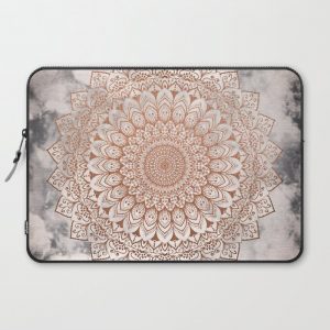 ROSE NIGHT MANDALA Computer Cover by Nika - Laptop Sleeve - 15"