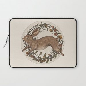 Rabbit Computer Cover by Jessica Roux - Laptop Sleeve - 13"