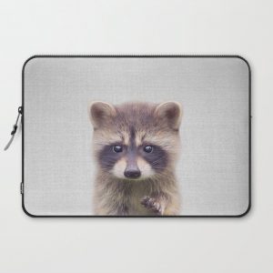 Raccoon - Colorful Computer Cover by Gal Design - Laptop Sleeve - 15"