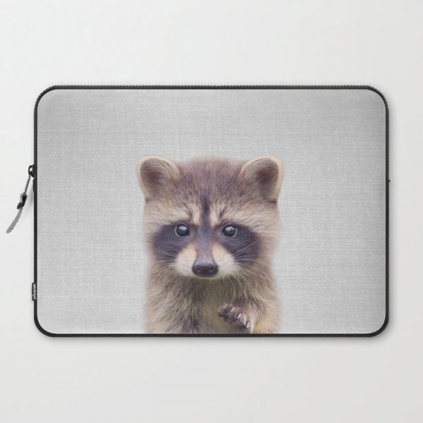 Raccoon - Colorful Computer Cover by Gal Design - Laptop Sleeve - 15"