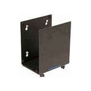 Rack Solutions Wall Mount for UPS, Desktop Computer - Black Powder Coat - 40 lb Load Capacity