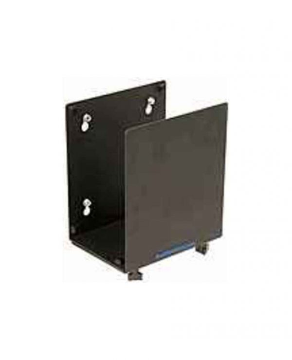 Rack Solutions Wall Mount for UPS, Desktop Computer - Black Powder Coat - 40 lb Load Capacity