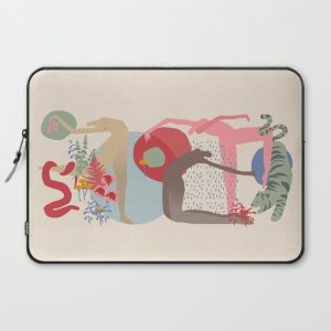 Rain Dance Computer Cover by symmetricalwoman - Laptop Sleeve - 15"