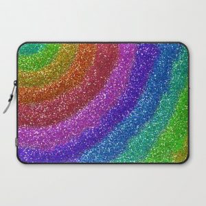 Rainbow Glitters Computer Cover by Tees2go - Laptop Sleeve - 15"