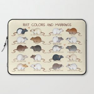 Rat colors and markings Computer Cover by Rekarlen - Laptop Sleeve - 15"