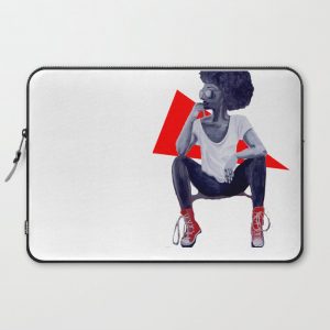 Red Kicks Computer Cover by Wear - by art by Abiola - Laptop Sleeve - 15"