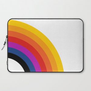 Retro Rainbow - Right Computer Cover by Circa 78 Designs - Laptop Sleeve - 15"