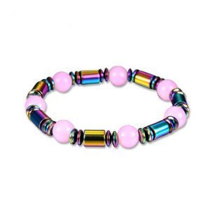 Retro Unisex Bracelet Opal Magnet Colorful Bracelet