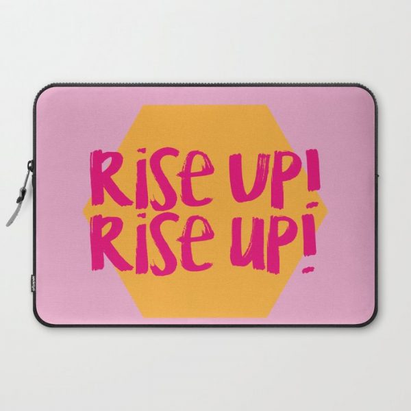 Rise Up (Hamilton Series) Computer Cover by heymollymolly - Laptop Sleeve - 15"