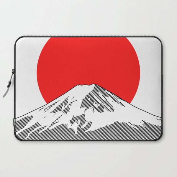 Rising Sun Computer Cover by Terrible Jess - Laptop Sleeve - 15"