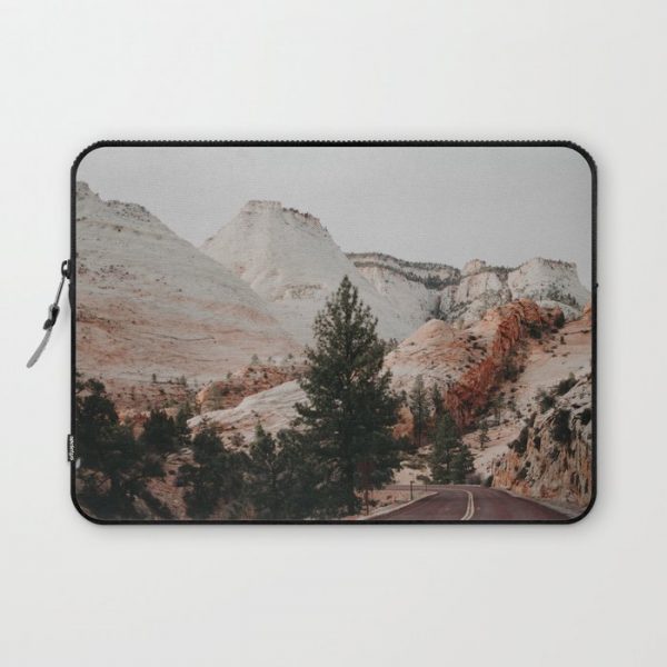 Road through Zion Computer Cover by Telltale Creative - Laptop Sleeve - 13"