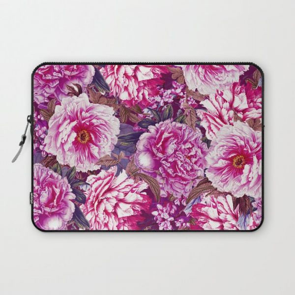 Romantic Garden VII Computer Cover by Burcu Korkmazyurek - Laptop Sleeve - 13"