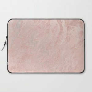 Rose Gold Foil Computer Cover by Sweet Karalina - Laptop Sleeve - 15"