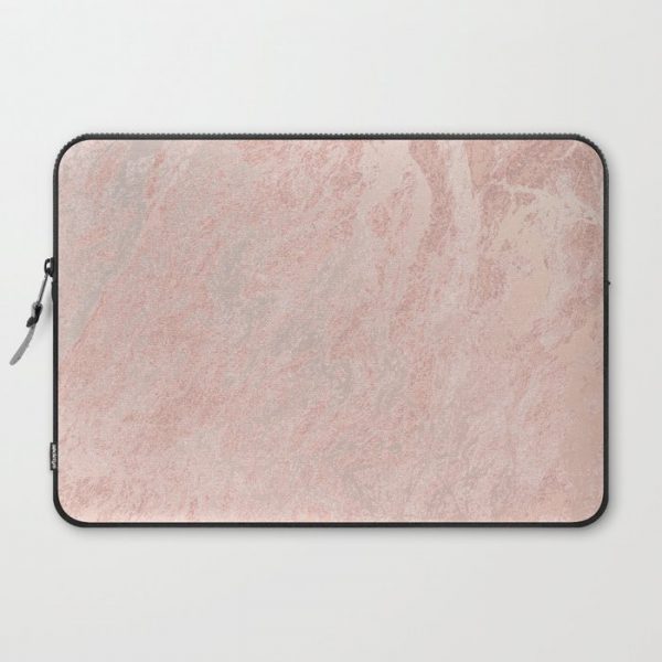 Rose Gold Foil Computer Cover by Sweet Karalina - Laptop Sleeve - 15"