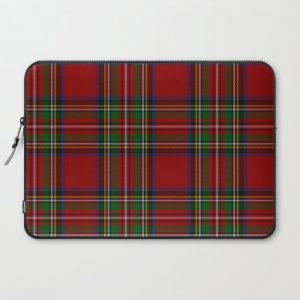 Royal Stewart Tartan Clan Computer Cover by PodArtist - Laptop Sleeve - 15"