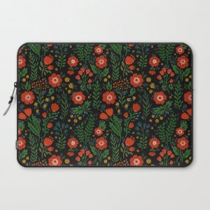 Russian flowers Computer Cover by A.Vogler - Laptop Sleeve - 15"