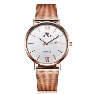 SOXY Vintage Watch Simple Alloy Rose Gold Women Watch