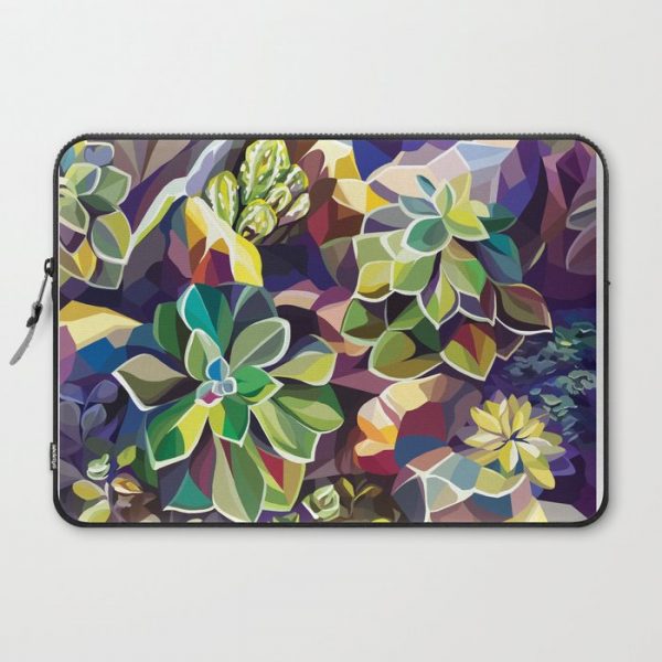 SUCCULENTS Computer Cover by Margo Ku - Laptop Sleeve - 15"