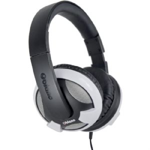 SYBA Multimedia Oblanc U.F.O. White Subwoofer Headphone W/In-line Micr