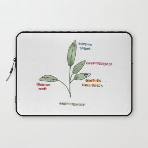 Sage Advice Computer Cover by Julia Heffernan - Laptop Sleeve - 13"