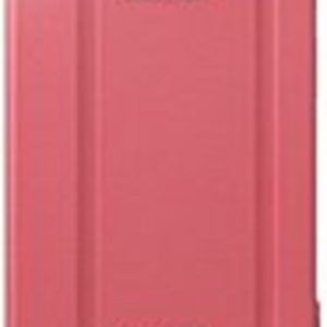 Samsung Carrying Case (Book Fold) for 7" Tablet - Berry Pink - Synthetic Leather