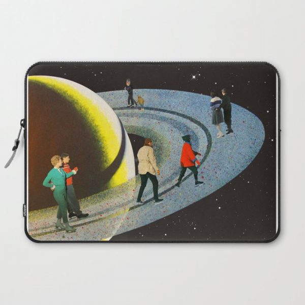 Saturn's Rink Computer Cover by Vertigo Artography - Laptop Sleeve - 15"