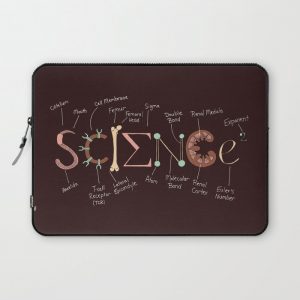 Science Rules Annotated Computer Cover by Rachel Blair Ink - Laptop Sleeve - 13"