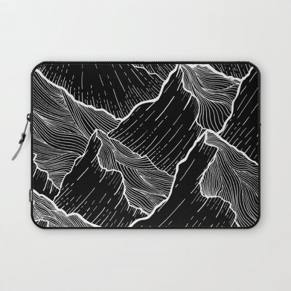 Sea mountains Computer Cover by Steve Wade (Swadeillustrations) - Laptop Sleeve - 13"